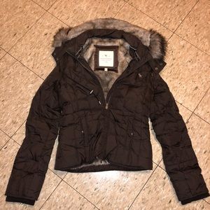 A&F Fur Lined Winter Jacket
